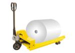 Paper Reel Manual Pallet Truck , Heavy Duty Pallet Jack Truck 1000kg Capacity