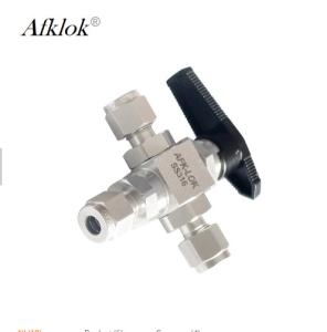 Wholesale Forged Gas Control Stainless Steel 3 Way Ball Valve 3000 Psi 1/2 OD Size BV3W-04 from china suppliers