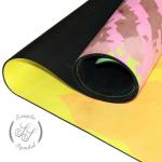 Durable eco biodegradable Suede Microfiber + Natural Rubber Yoga Mat, Pilate Mat