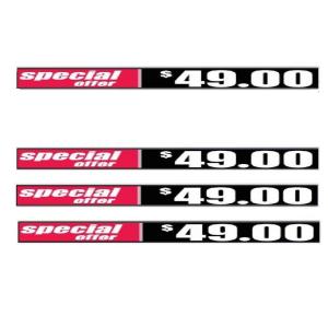 Wholesale SMD1515 P1.5625 Shelf LED Advertising panel 1000*50mm 30W easy installation from china suppliers