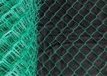 Galvanized PVC Coated Diamond Mesh Wire Chain Link Fence Roll