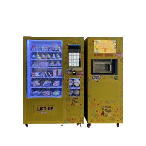 Wholesale Healthy Foods Machine With Microwave For Hot Food Ready To Eat Meals Prep Vending Machine from china suppliers