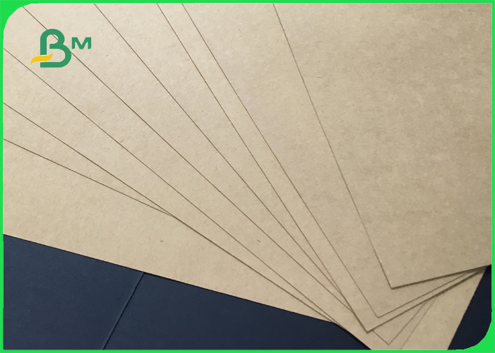 80g 100g 120g High Stiffness Brown Kraft Paper For Packing Rice 70 * 100cm
