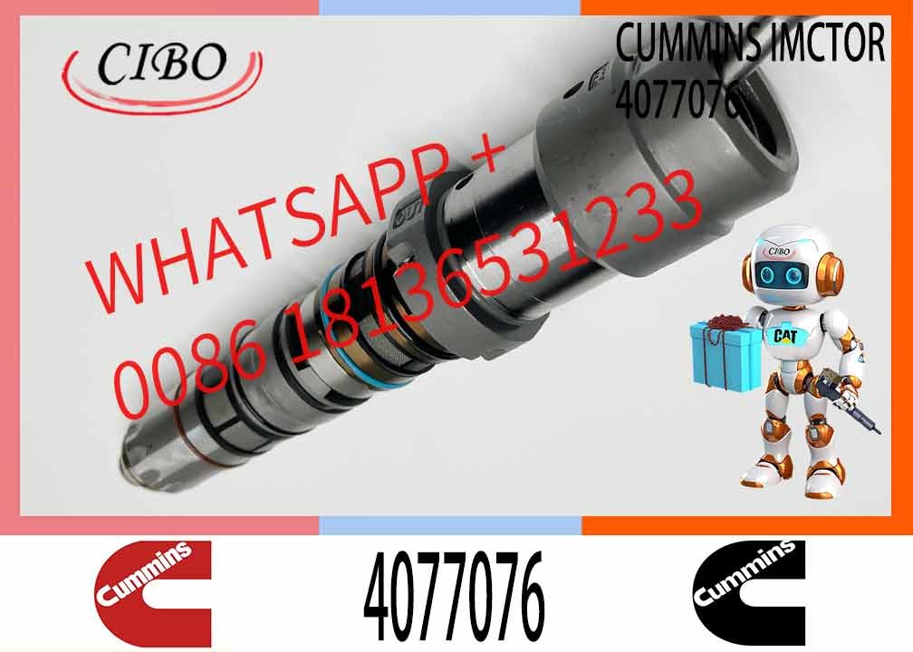 Cummins Fuel Injector Assembly 4902827 4062090 4077076 for QSK23 engine Komatsu PC1250-7 excavator