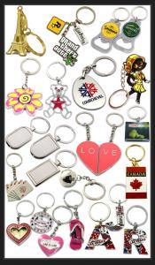 China 2D 3D Metal Key Chain Customizable Personalized Advertising Gifts on sale