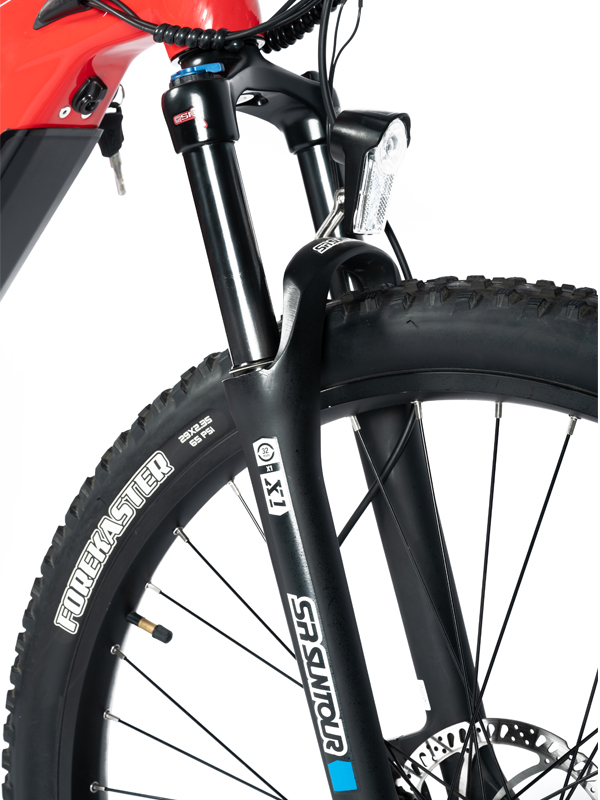 DOMANCA OEM Red City Bike 48V 500W/750W/1000W Bafang Motor Electric Bicycle for Adult