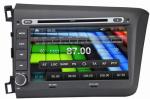 8 Inch 2012 Honda Civic Car Radio with HD Digital touch Screen mp3 mp4 player