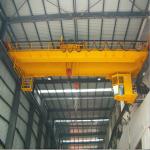 Heavy Duty 65 Tons Double Girder Overhead Cranes Cabin Control For Steel Factory