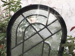 Wholesale Round Top Architectural Decorative Panel Glass , Solid Flat Tempered Glass Panels from china suppliers