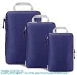 Compression Packing Cubes Luggage Organizer With Double Zipper Travel Portable