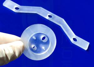 Wholesale Cnc Machined Frosted Surface Fused Quartz Plate from china suppliers
