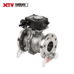 Initial Payment Dis Carbon Steel High Platform Flanged Floating Ball Valve PN10