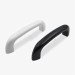 Matte Silver Industrial Style Handles For Aluminum Extruded Profile Parts