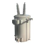 100kva Single Phase Electrical Pole Mounted Type Distribution Transformer Oil
