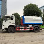 Dongfeng Hook Lift Arm Roll Garbage Truck 10 Ton 4 - 10m3