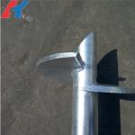 Light Energy Foundation Helix Ground Screw With Steel Shaft And Helical Flights