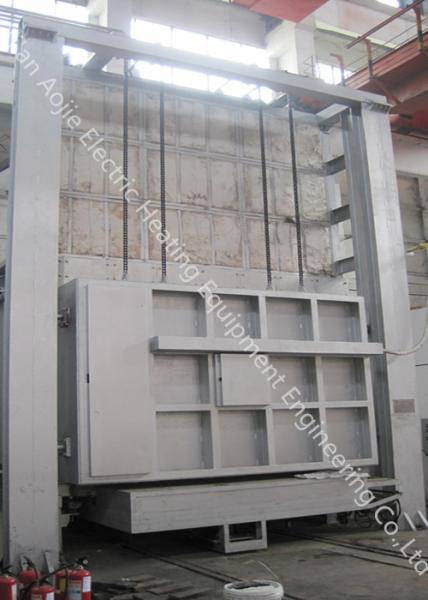 Industrial Heat Treatment Car Bottom Furnace Large Scale For Annealing /