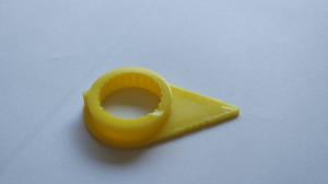 Wholesale loose wheel nut indicator for 17-18mm hex nut HBY17 Yellow Tpu material from china suppliers
