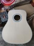 Factory Cutaway 41 Inch KOA Wood Acoustic Electric Guitar Ebony Fingerboard
