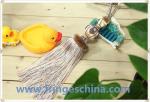 Fashion custom long tassel fringe trimming for curtain attractive tieback