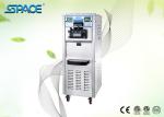 Soft Three Flavor Ice Cream Machine / Ice Cream Making Equipment Large Capacity
