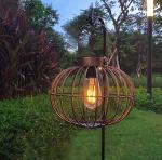 Windproof 8.11 Inch LED Solar Hanging Lights