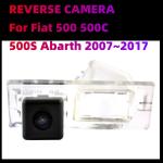 For Fiat 500 500C 500S Abarth 2007~2017 Car Rear View Camera Night Vision