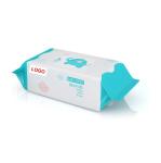 Natural Cotton Sensitive Bio Secret Baby Wet Wipes 80PCS Bags for Baby Skin