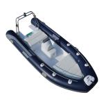 2022 new design orca hypalon 17ft long fiberglass rib boat rib520D with fuel