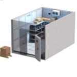 Cooling Fridge Freezer Cold Storage Room for Food Walk in Cold Room for