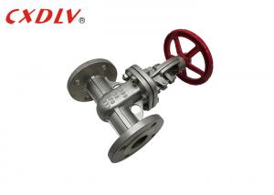 Wholesale OEM Stainless Steel Flange Ended Gate Valve Metal Seal With Handwheel CF8 CF8M from china suppliers