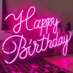 Vasten happy birthday neon sign custom led neon sign party neon signs