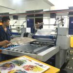 Manual Feeding Cardboard Film Laminating Machine