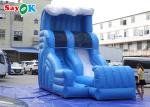 Wet Dry Inflatable Slide Commercial Water Inflatable Slide Bounce Backyard