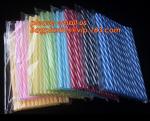 biodegradable polka dot paper straws,Individually wrapped white custom supplier