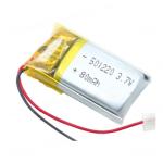 Rechargeable Small Size 501220 3.7v 80mah Lithium Polymer Battery For BT Headset