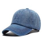 100% Cotton Washed Dad Hat , Plain Denim Dad Hat 100% Canvas Fabric