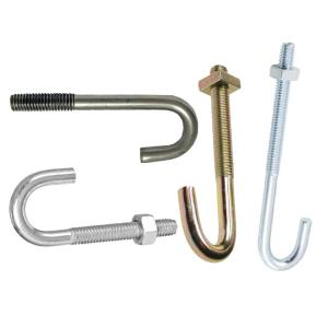 Wholesale J Type Anchor Bolts Galvanized L / J Type Steel Foundation Anchor Bolts M12 Metric Thread from china suppliers