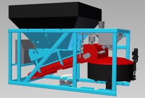 Wholesale Small Scale Portable Concrete Batch Plant Mini Batching Machine Customized from china suppliers