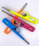 Colorful Refillable Gas BBQ Lighter for Adjustable Flames and Kitchen Stove 19.5