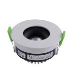 Recessed IP54 Warm Dimming LED Downlight 12W COB Flicker Free