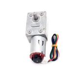 Worm Gear And Worm Encoder Deceleration Motor JGY-370B Dc Worm Gear Motor