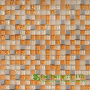 Wholesale Matte Glass Crystal Mosaic Tile For home decoration,China Glass mosaic tiles Factory from china suppliers