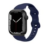 8 Shaped Buckle Soft Silicone Watch Strap Portable Replacement 38mm / 40mm /