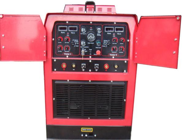 Oil / Gas Pipeline Welding Equipment , Aipower 800A Dual Welding Machine