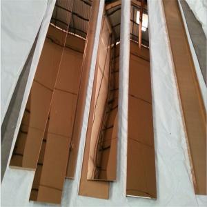 Wholesale Polished Finishes Gold Stainless Steel U Channel U Shape Profile Trim 201 304 316 from china suppliers