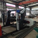 Mobile diesel horizontal wood cutting bandsaw sawmill machine portable sawmill