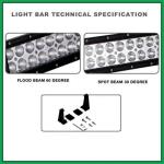 Ultimate 48 Volt Led Driving Lights For Golf Carts Injection Molded Plastic