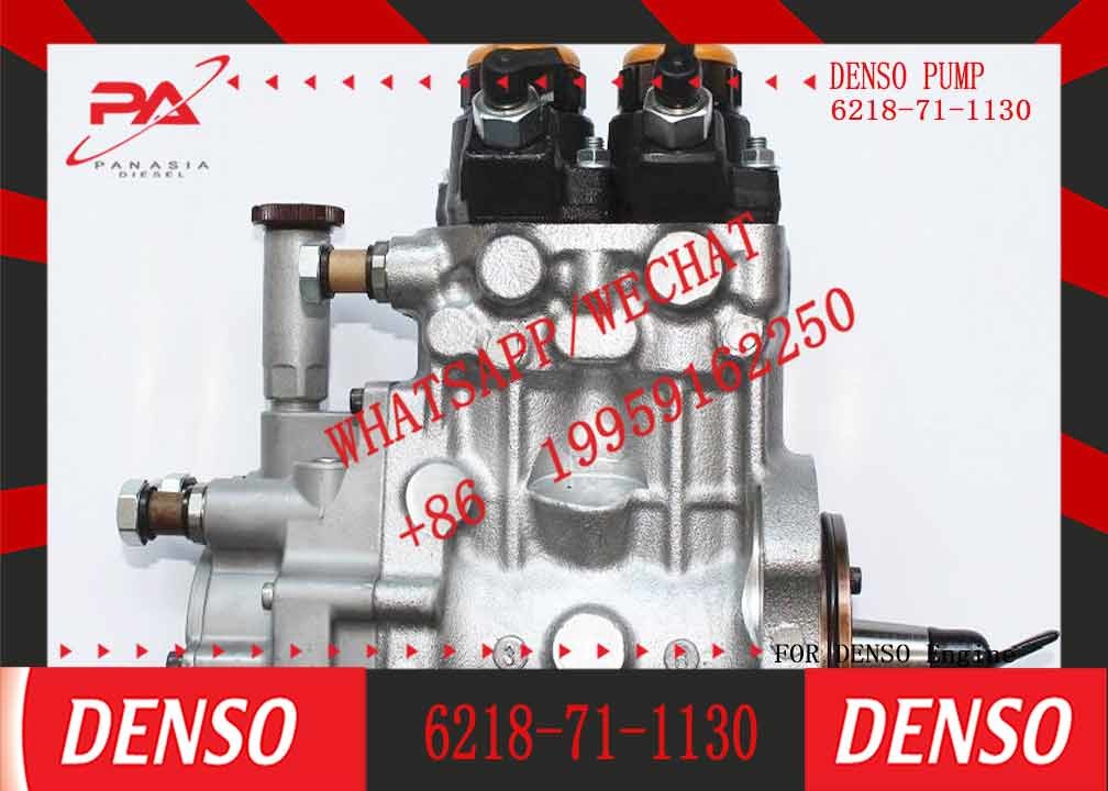 Fuel Injector Pump 6218-71-1130 6218-71-1131 for Engine 6D140E-3 Diesel Pump 094000-0451 094000-0450