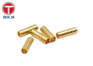 Wholesale CNC Brass Electrical Parts Aviation Waterproof Connector Pin Socket Hardware Copper Parts from china suppliers